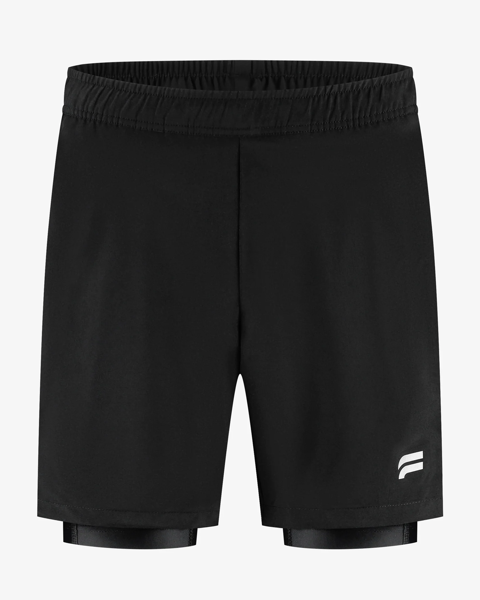 Active 2-in-1 Shorts - Black - Image 3