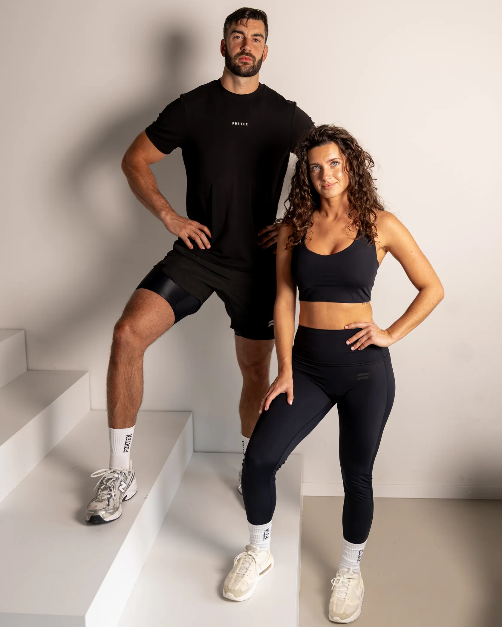 Active 2-in-1 Shorts - Black - Image 7
