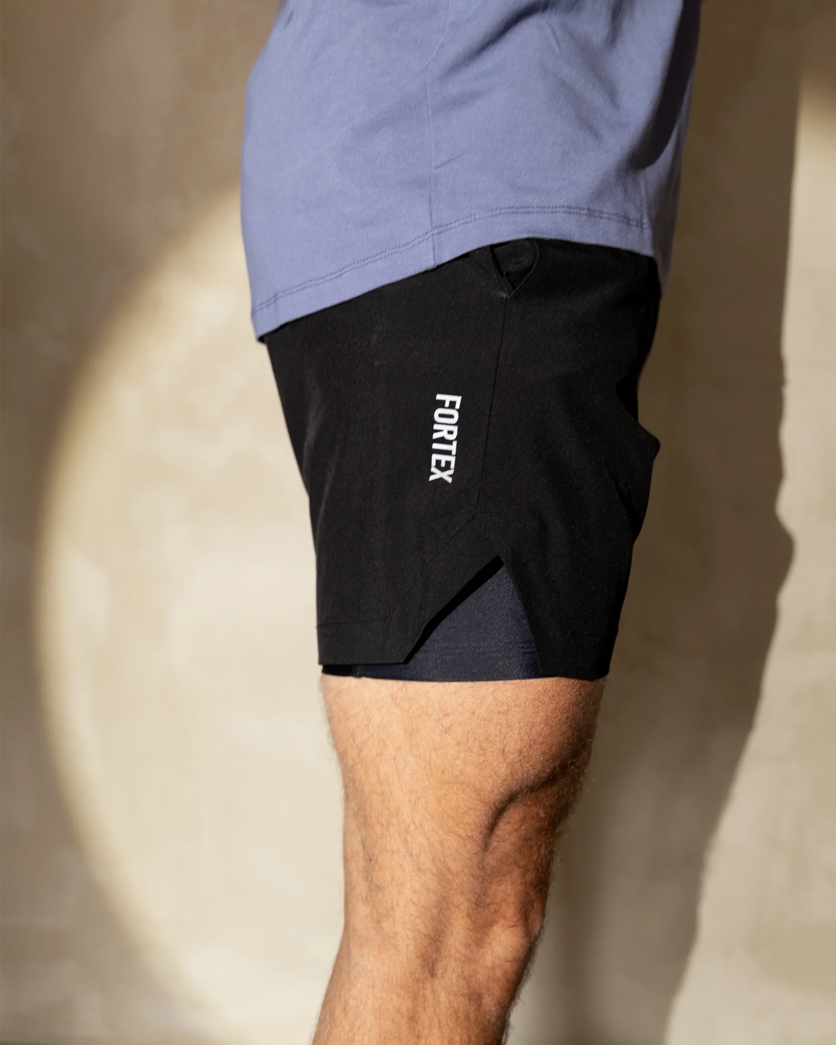 Active 2-in-1 Shorts - Black - Image 9