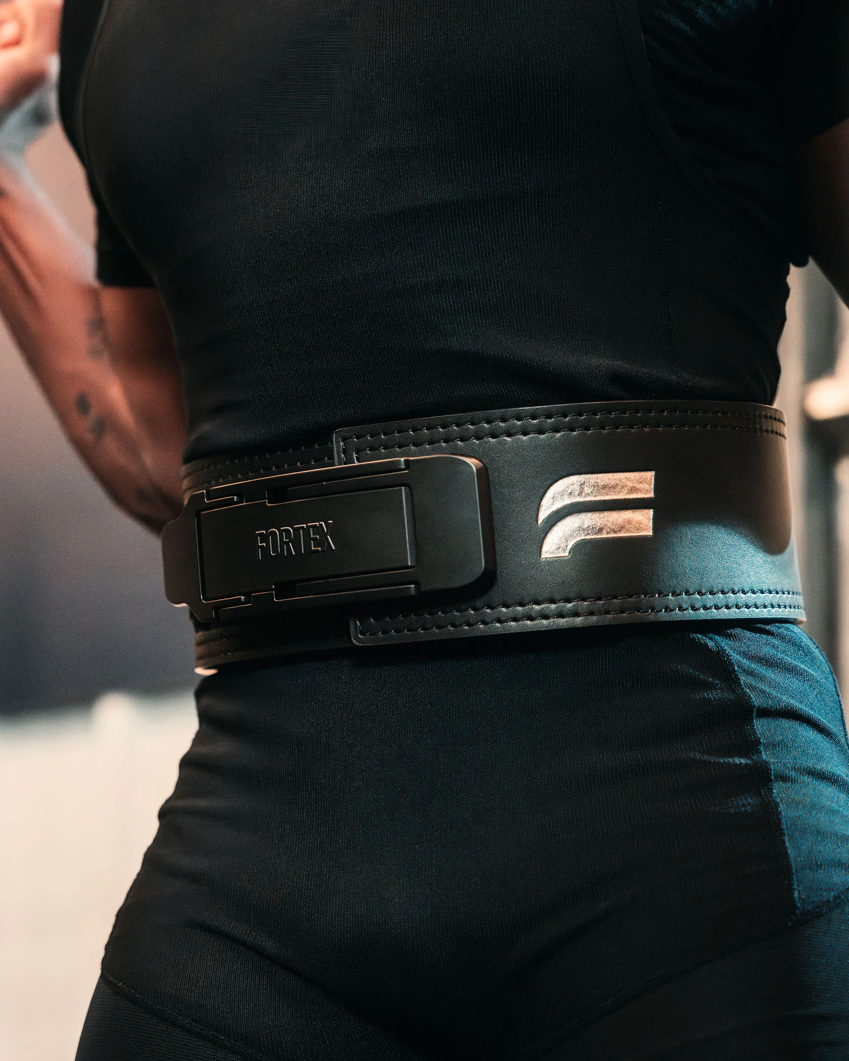 Adjustable Lever Belt 10 mm - Black - Image 4