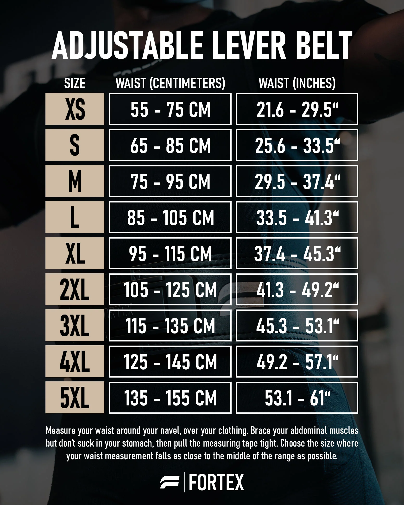 Adjustable Lever Belt 10 mm - Black - Image 8