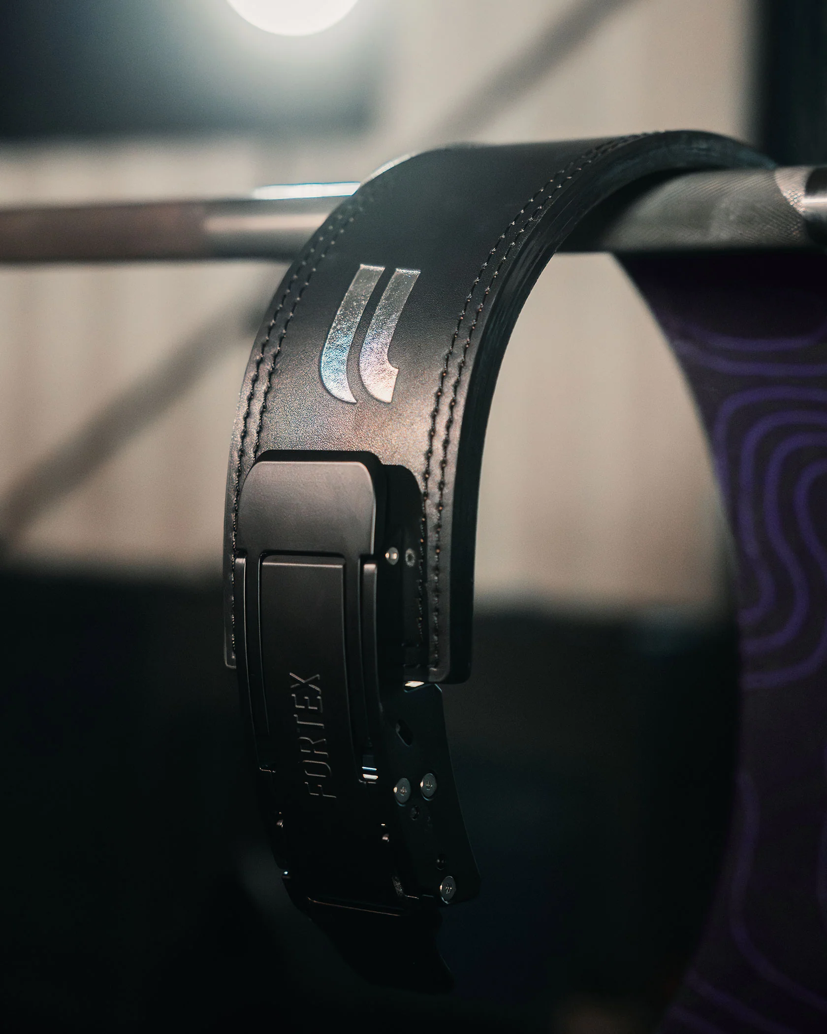 Adjustable Lever Belt 13 mm - Cosmic Purple - Image 8