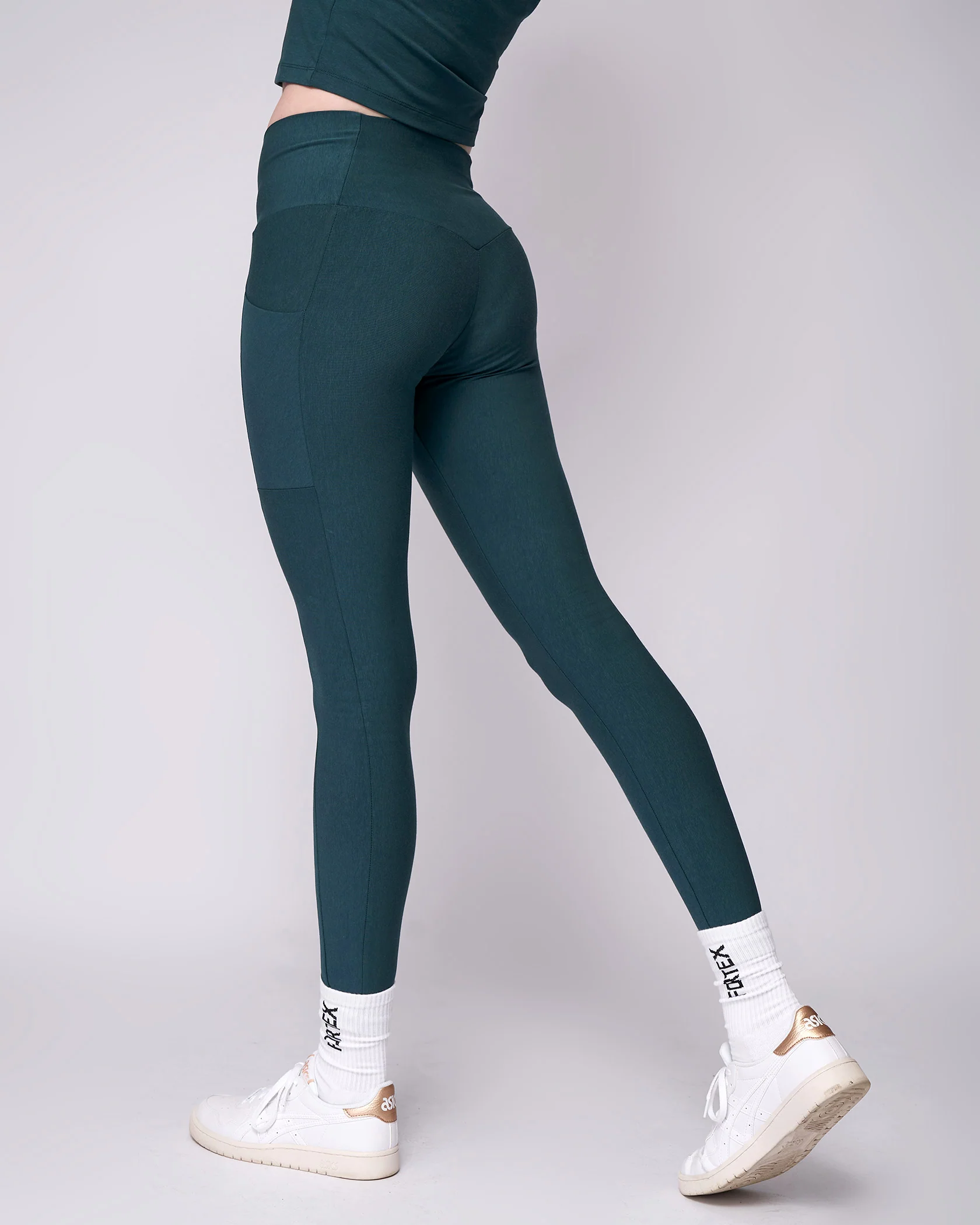 Essential Leggings - Emerald - Image 3