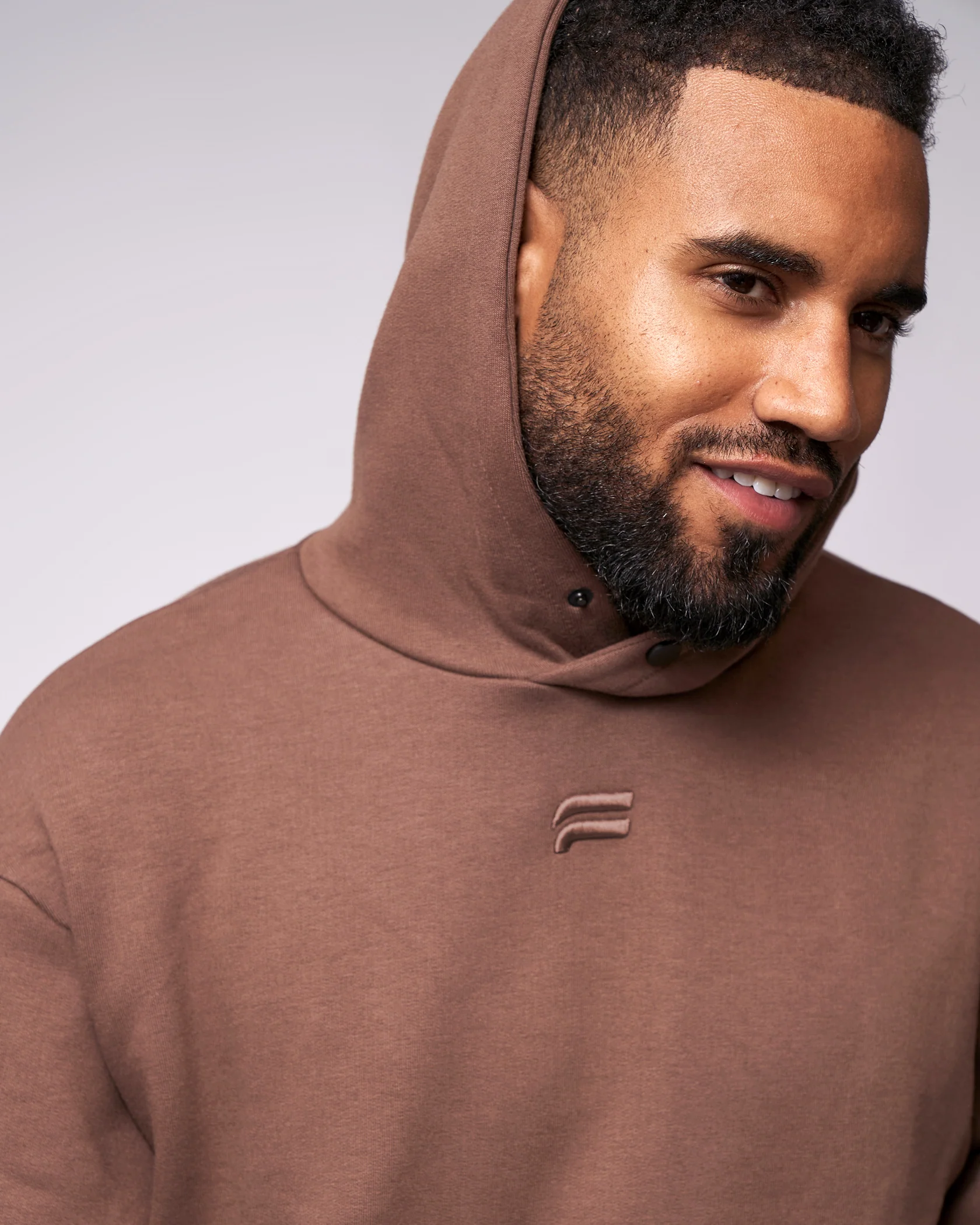Essential Oversized Hoodie - Chocolate - Image 4
