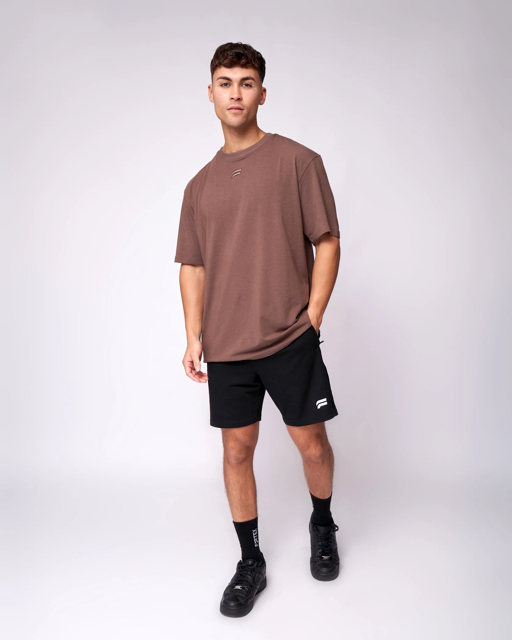 Essential Oversized T-Shirt - Chocolate - Image 5