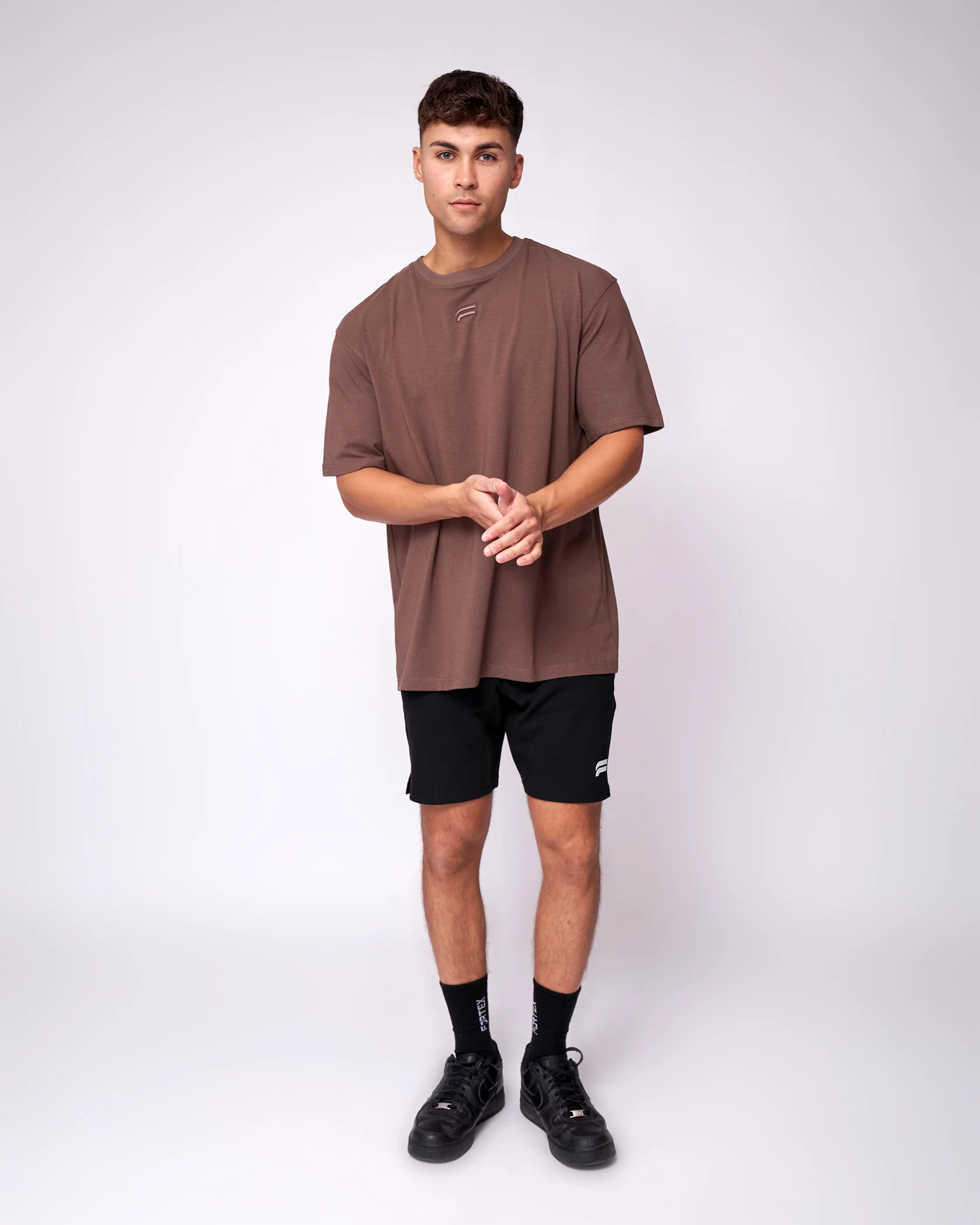 Essential Oversized T-Shirt - Chocolate - Image 6