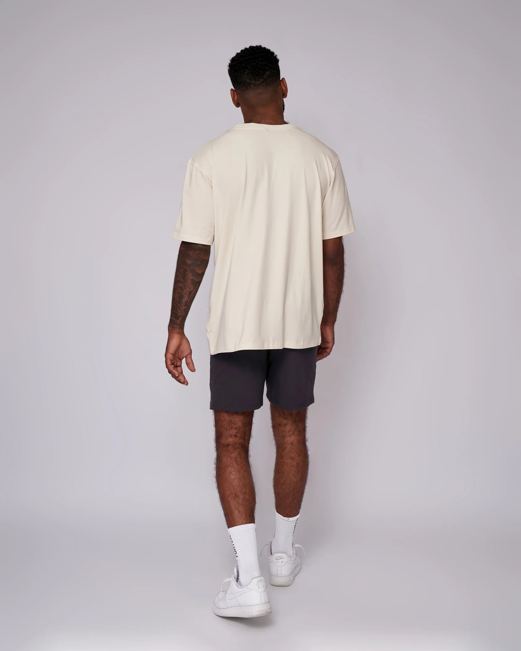 Essential Oversized T-Shirt - Vintage White - Image 6