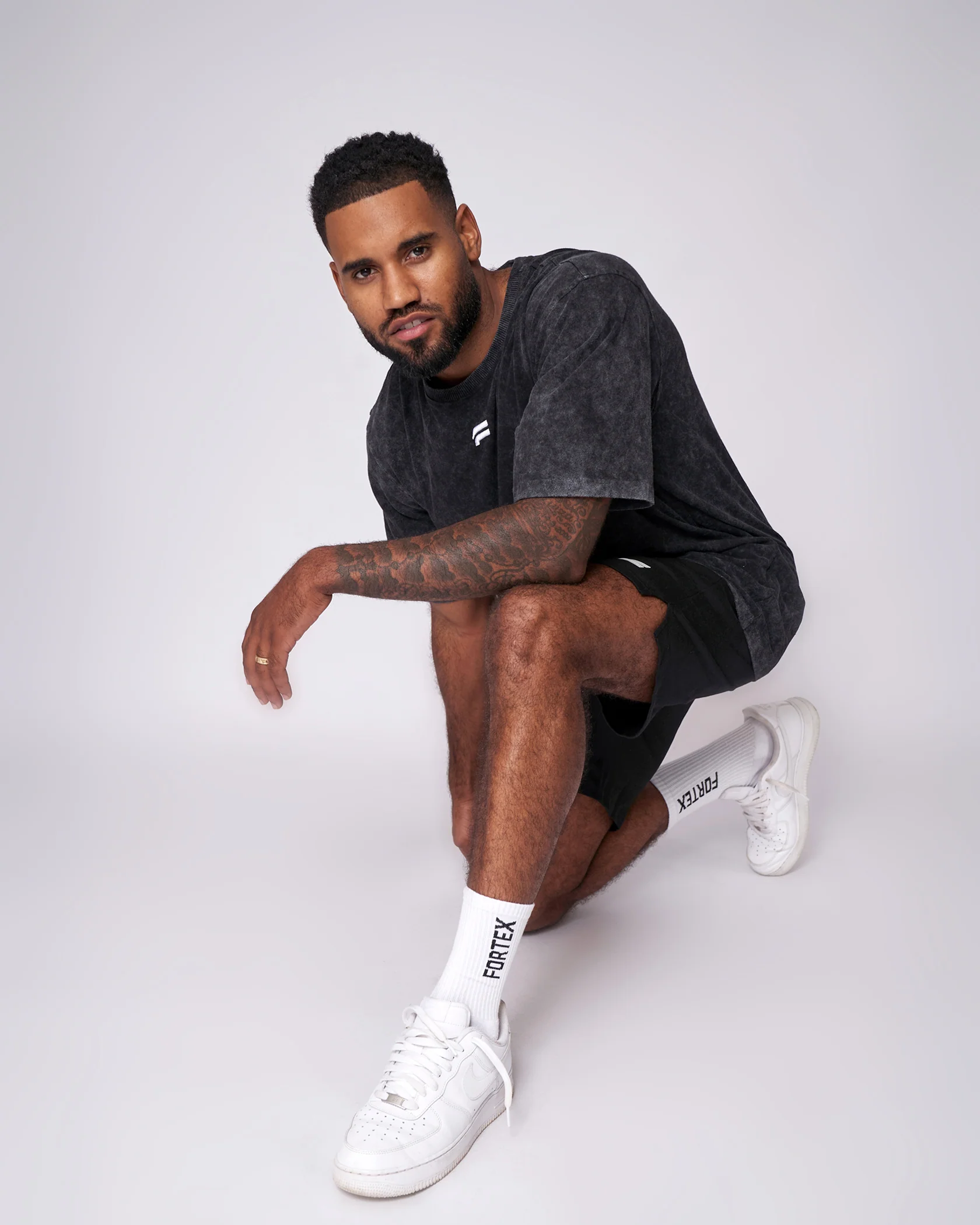 Essential Oversized T-Shirt - Washed Grey - Image 5