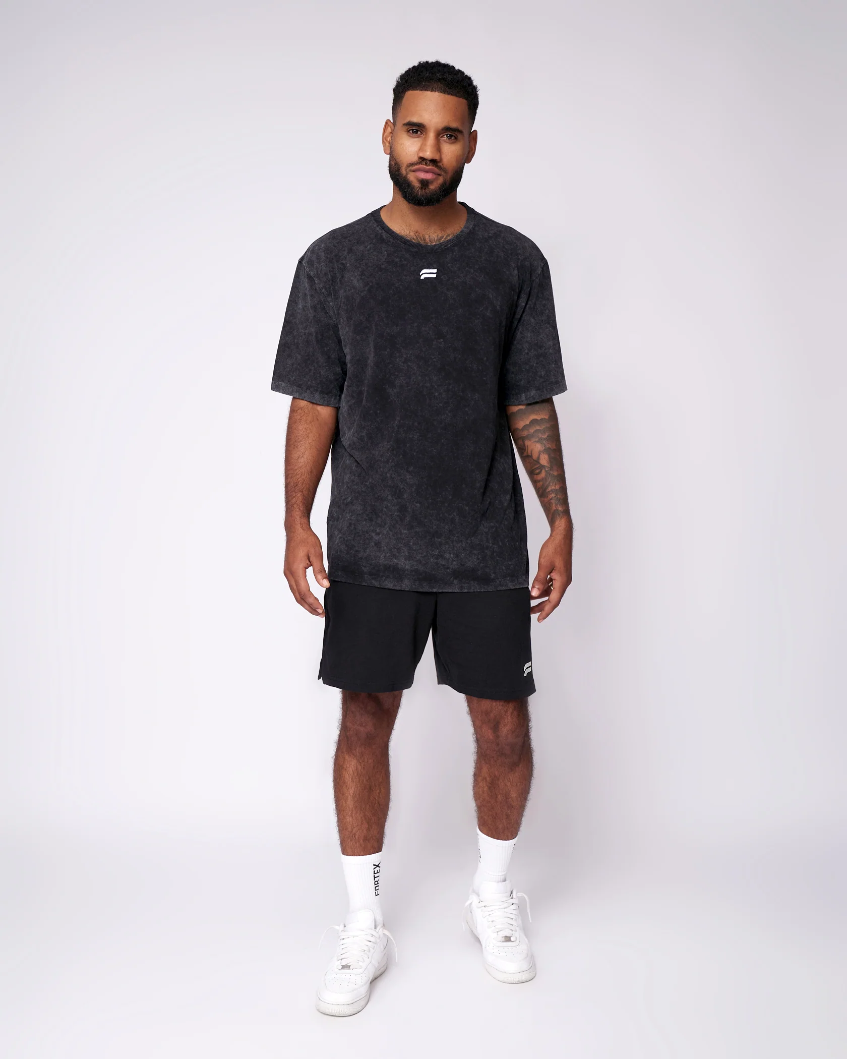 Essential Oversized T-Shirt - Washed Grey - Image 6