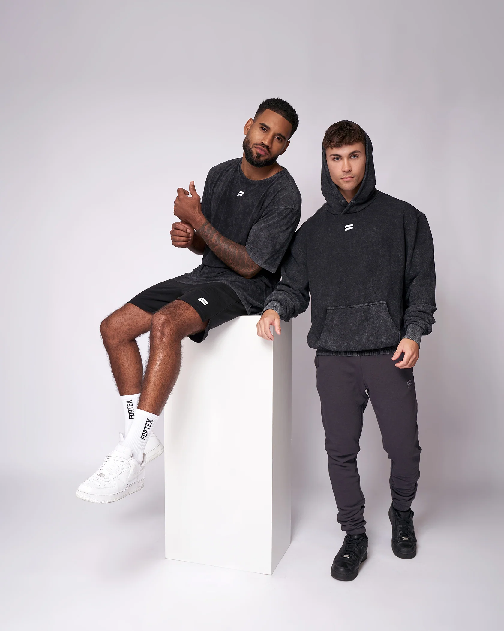 Essential Oversized T-Shirt - Washed Grey - Image 8