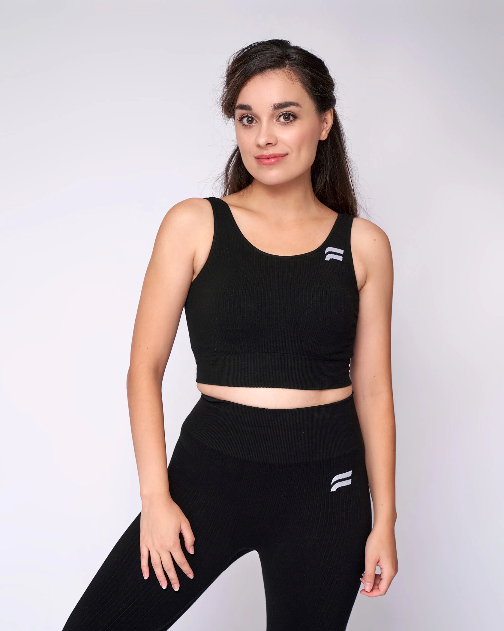 Essential Seamless Bra - Black - Image 4