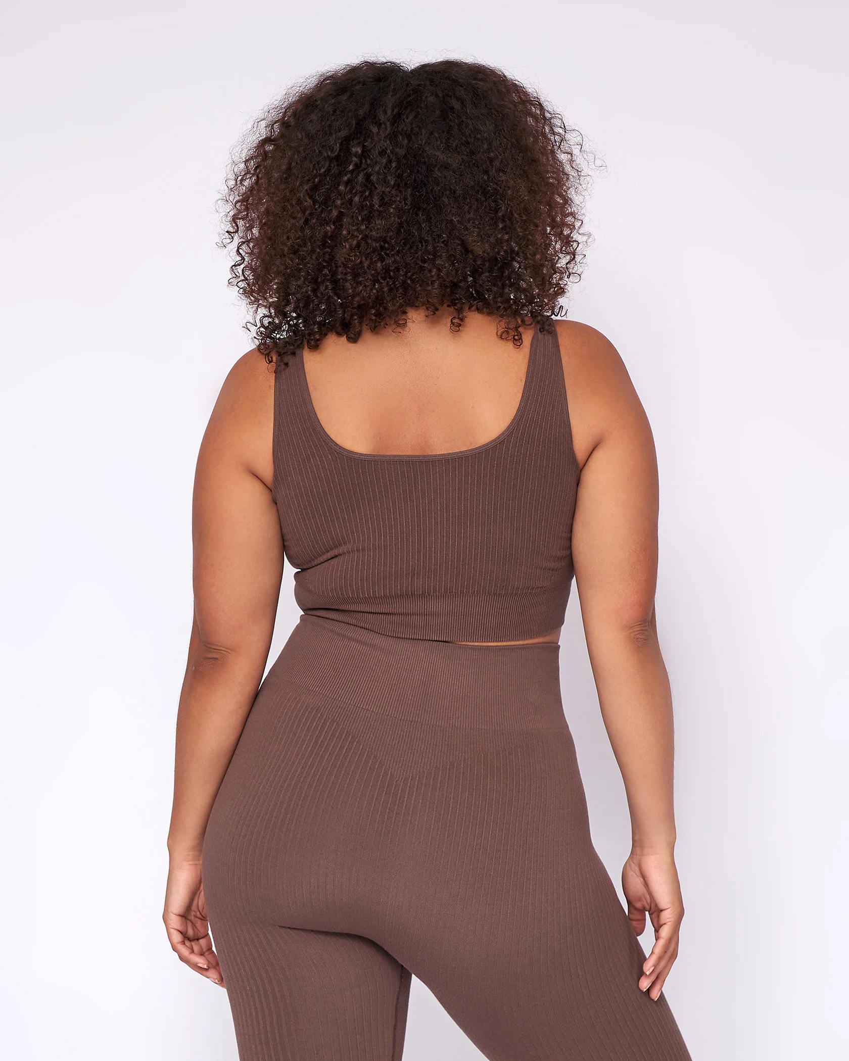 Essential Seamless Bra - Chocolate - Image 3