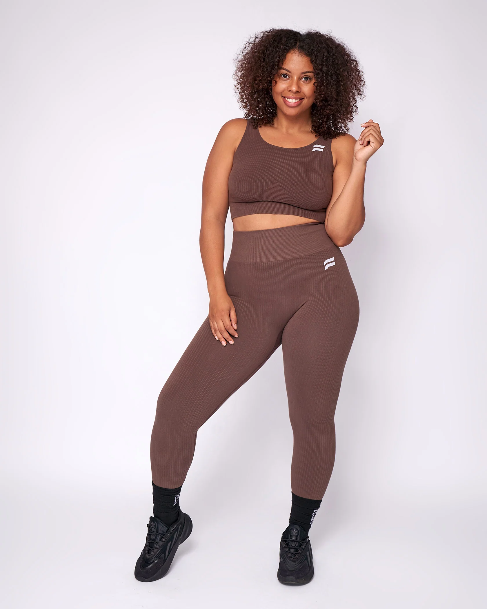 Essential Seamless Bra - Chocolate - Image 4