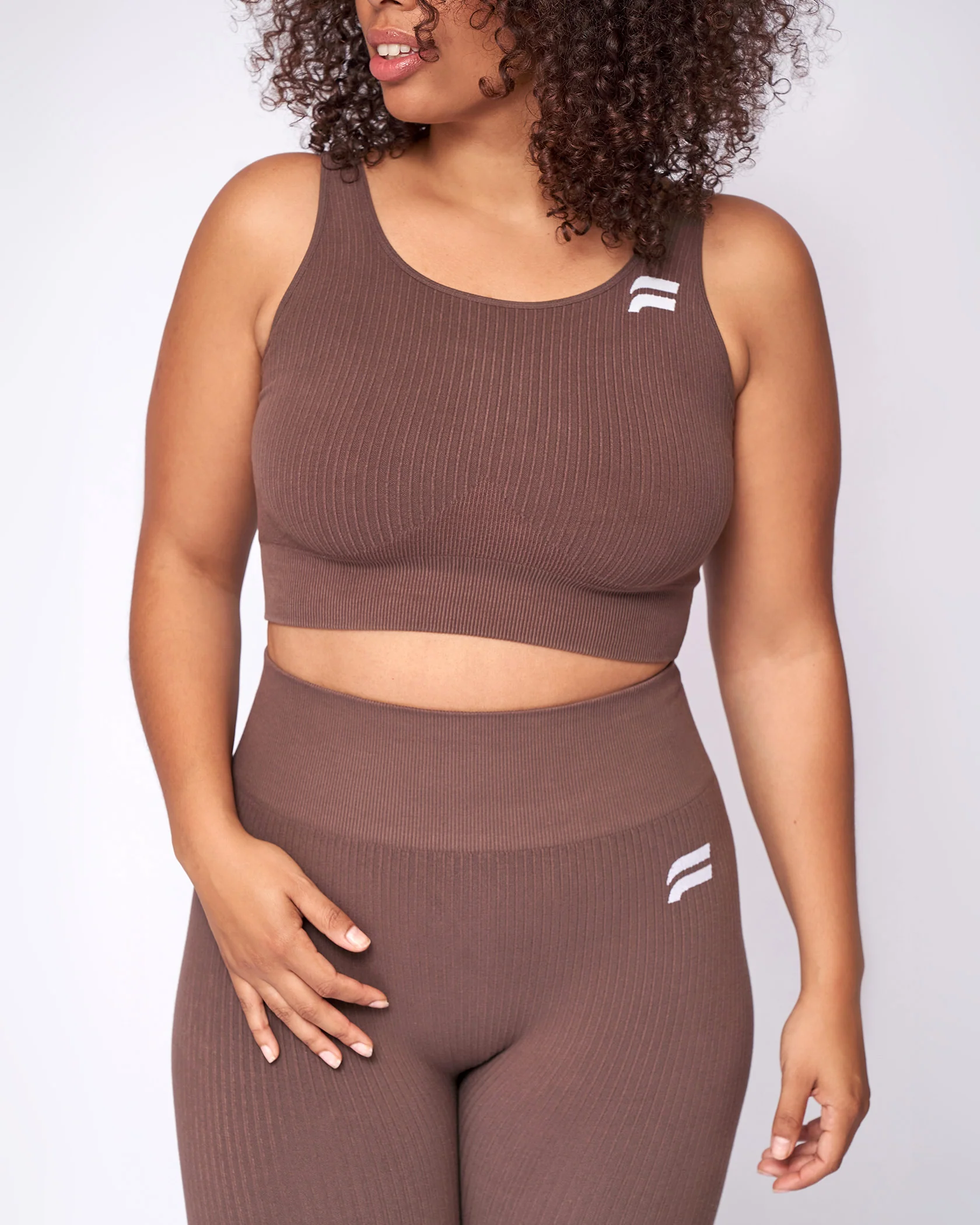 Essential Seamless Bra - Chocolate - Image 5