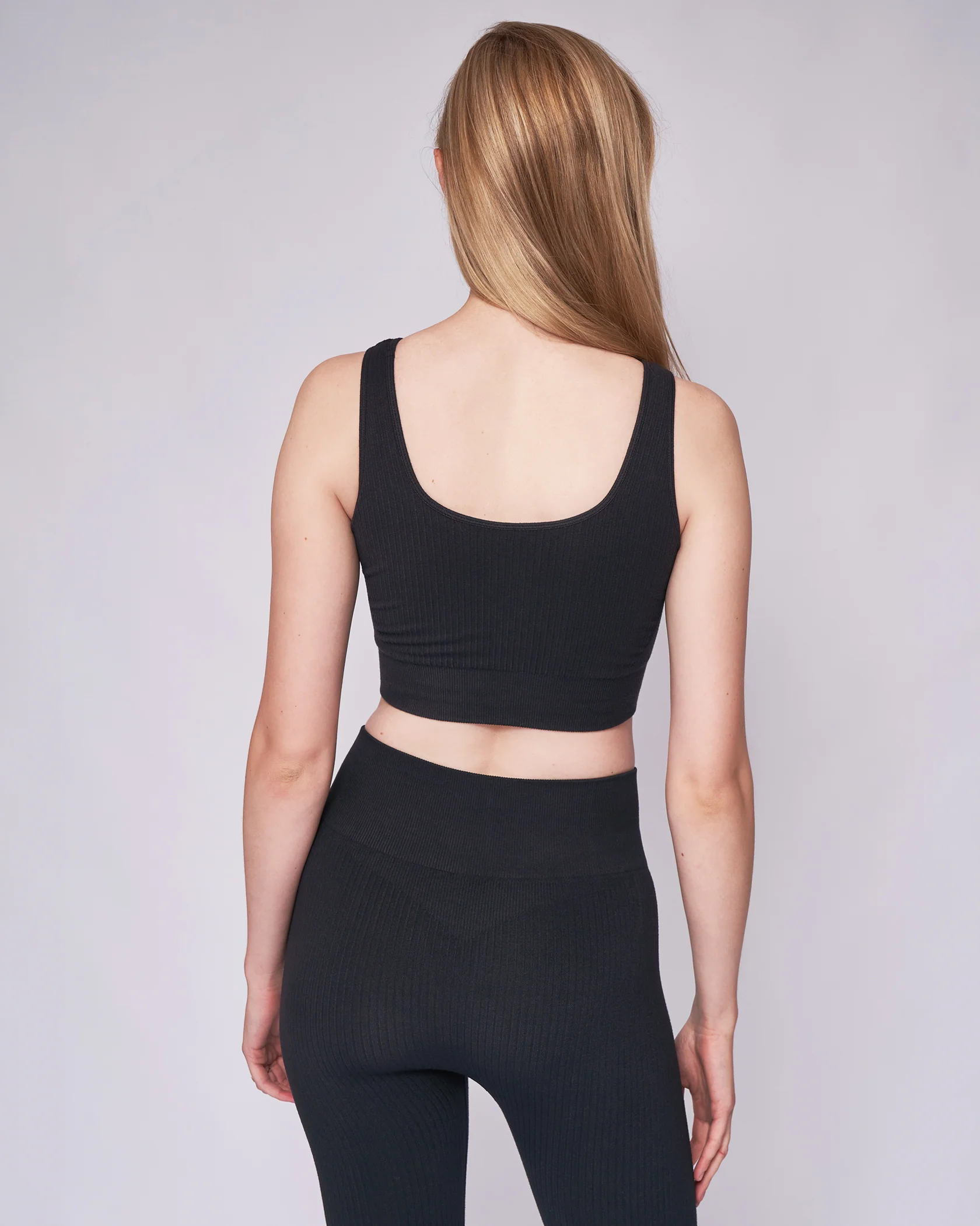 Essential Seamless Bra - Shadow Grey - Image 3