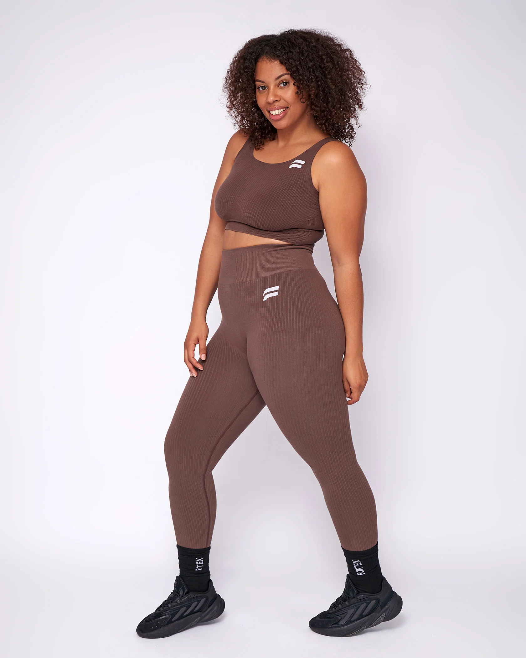 Essential Seamless Leggings - Chocolate - Image 4