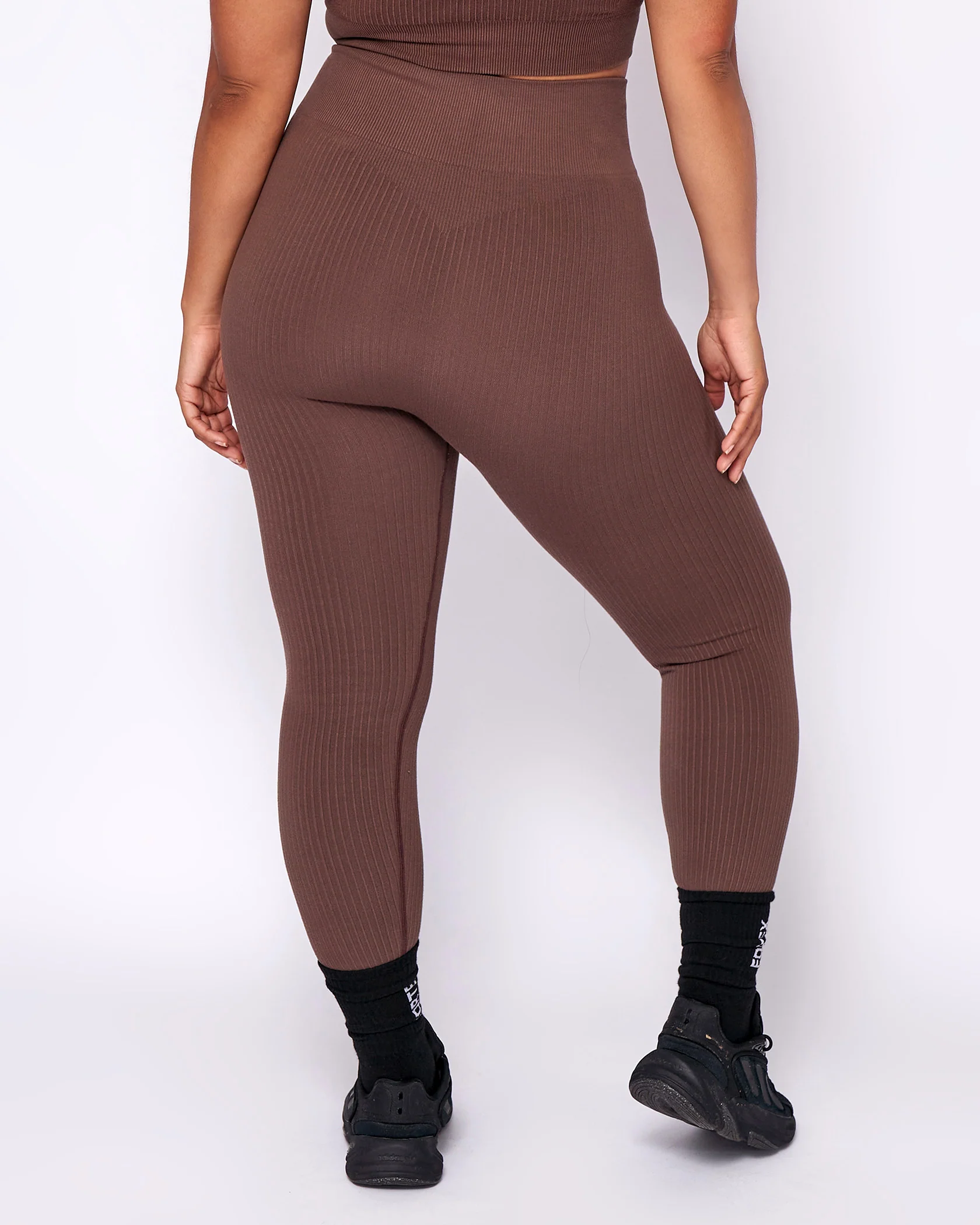 Essential Seamless Leggings - Chocolate - Image 5