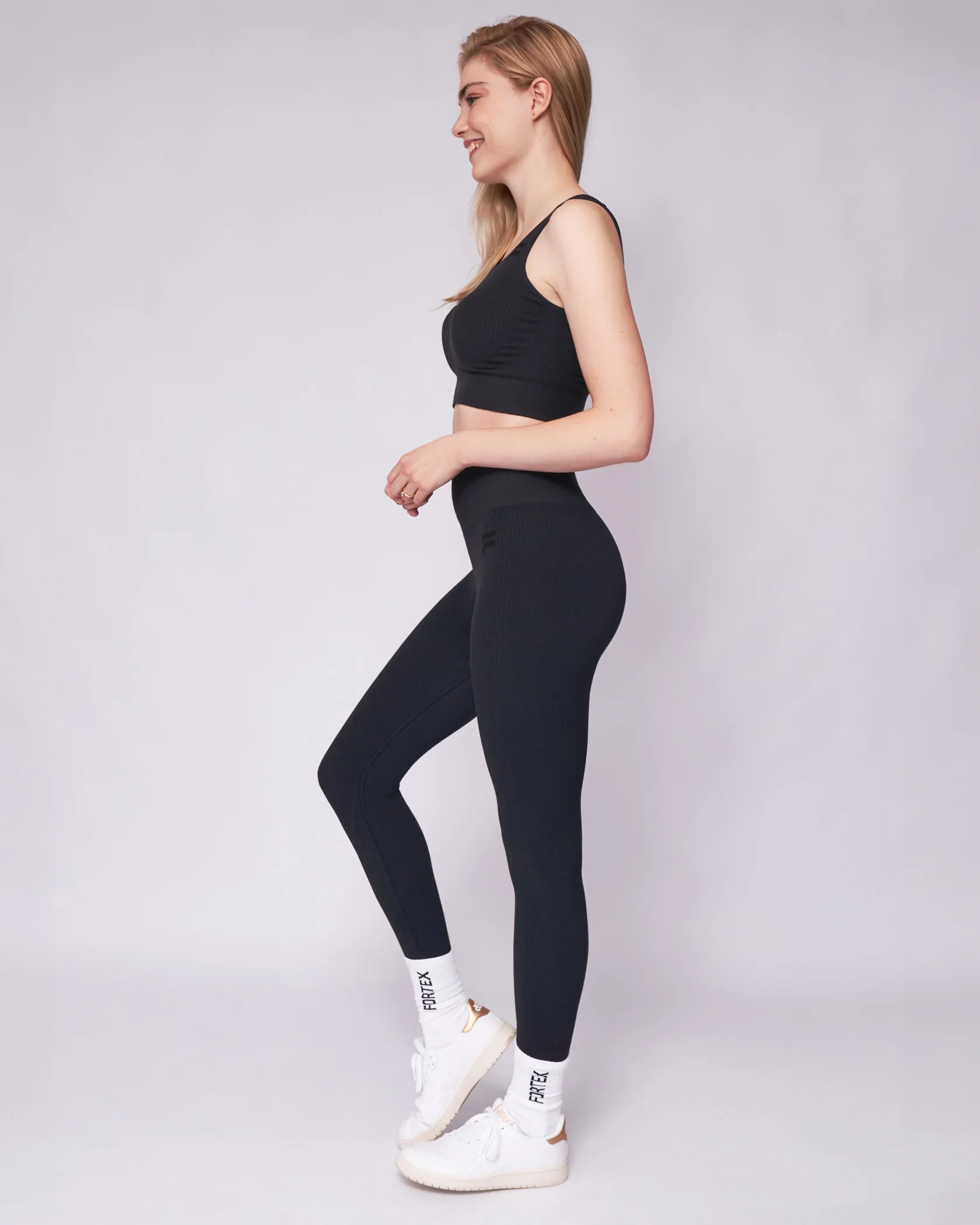 Essential Seamless Leggings - Shadow Grey - Image 6