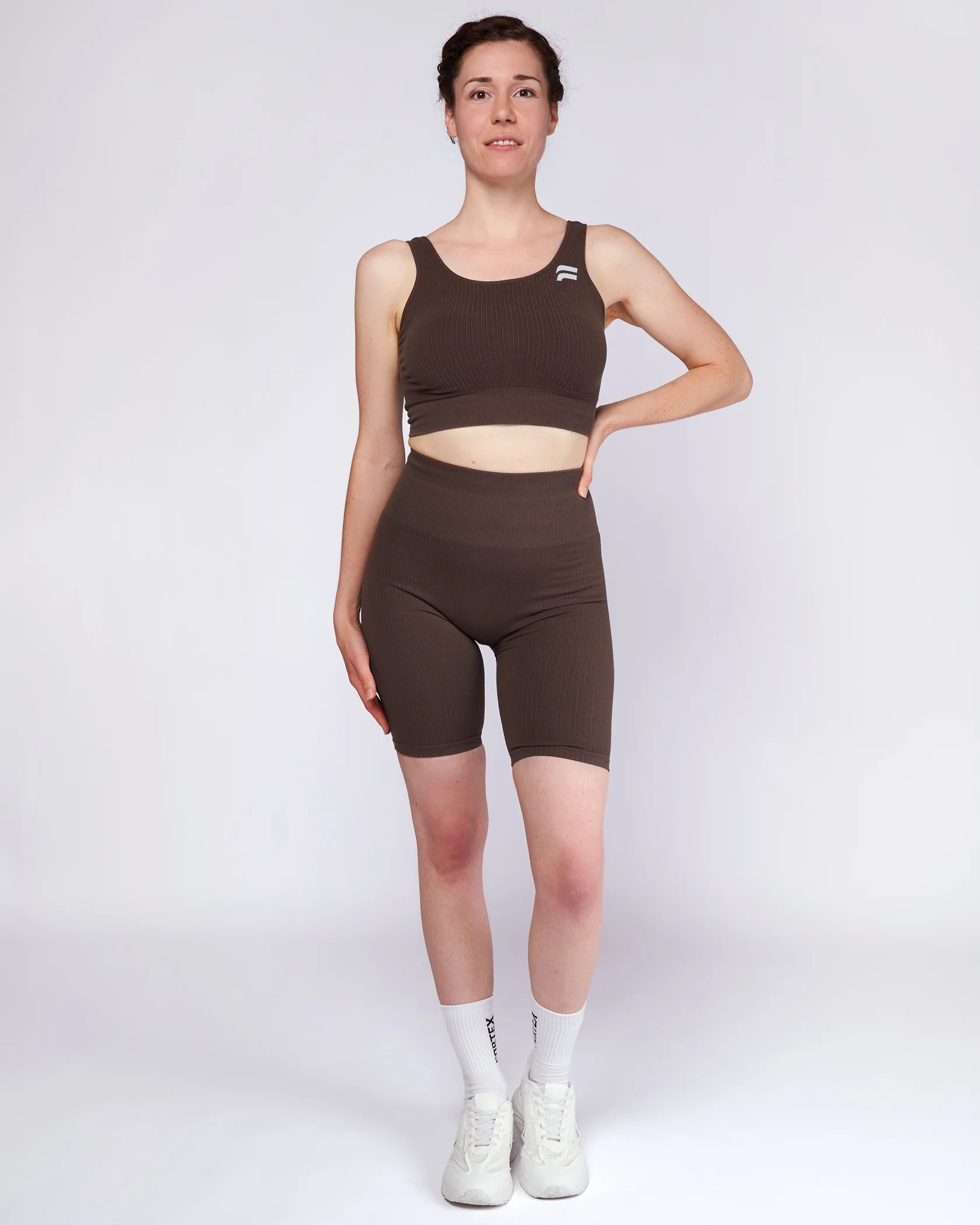 Essential Seamless Shorts - Chocolate - Image 5