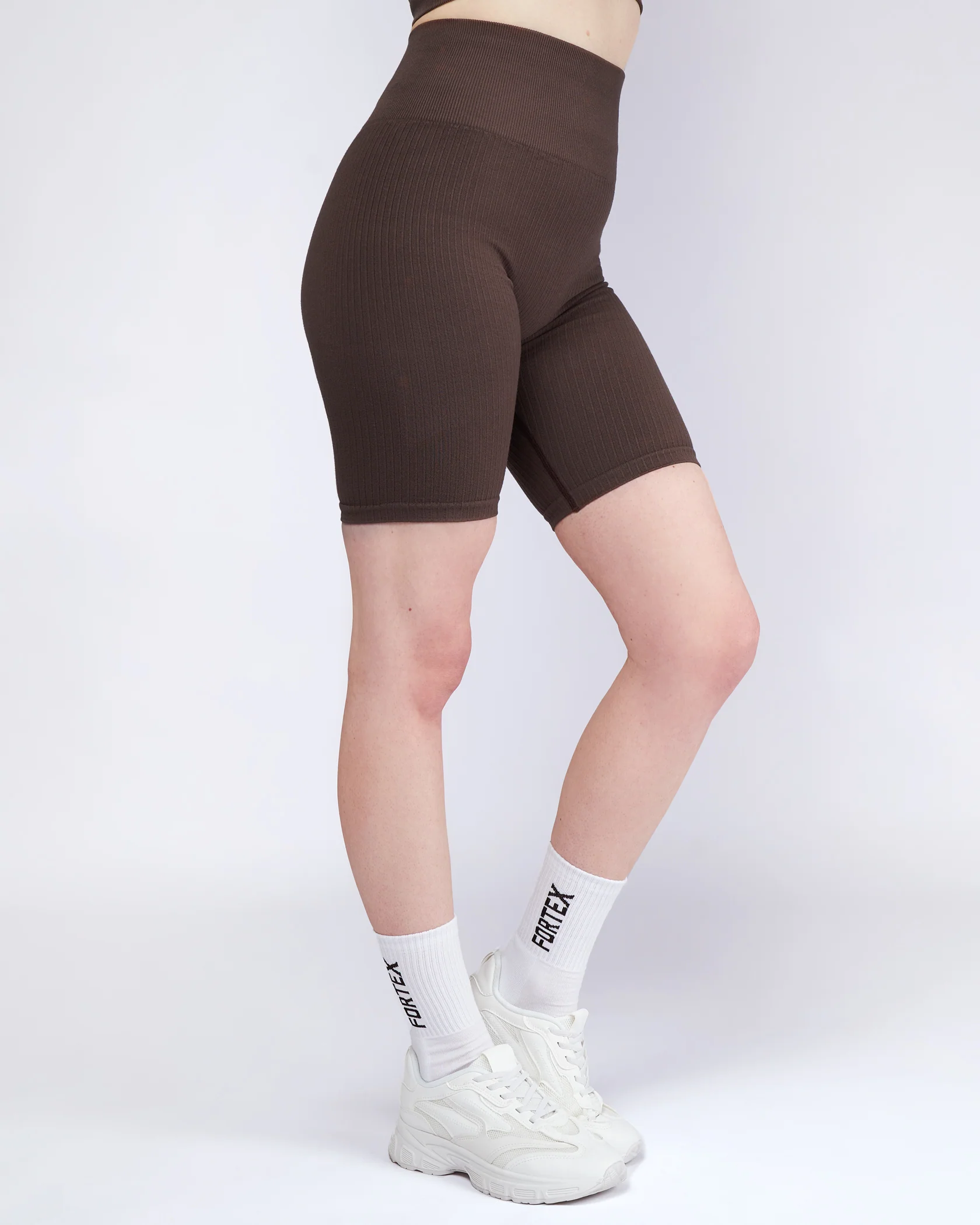 Essential Seamless Shorts - Chocolate - Image 6