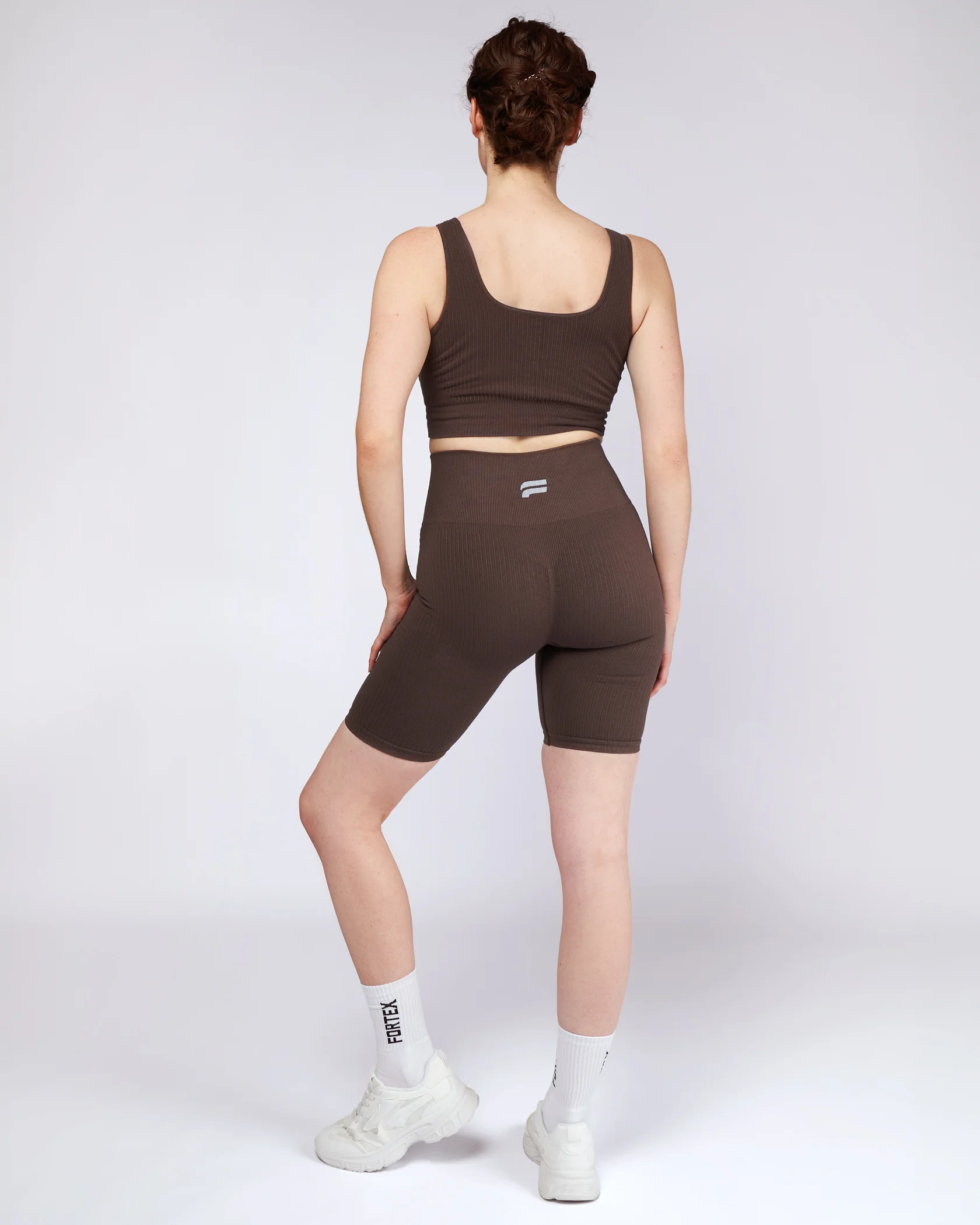 Essential Seamless Shorts - Chocolate - Image 7