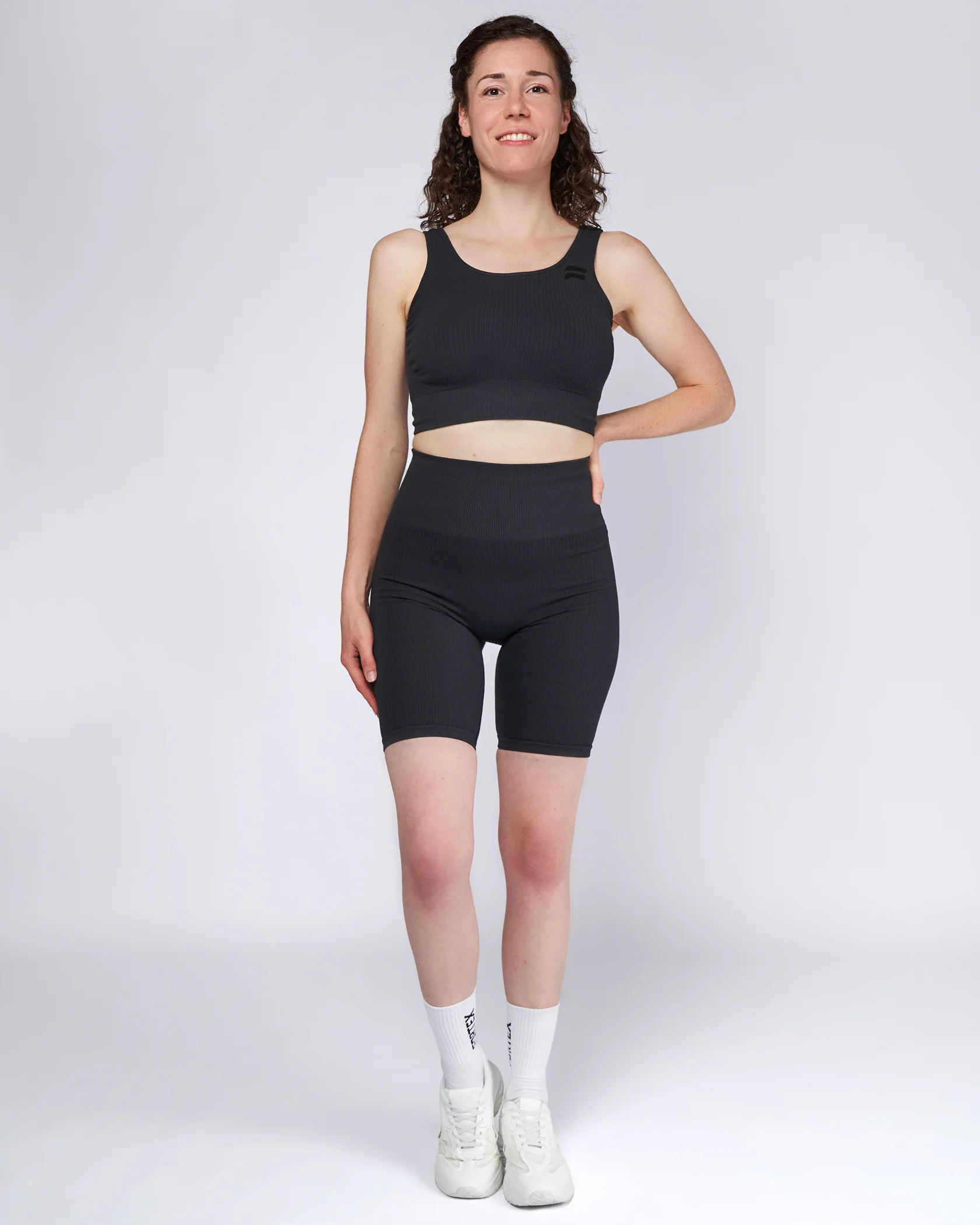Essential Seamless Shorts - Shadow Grey - Image 6
