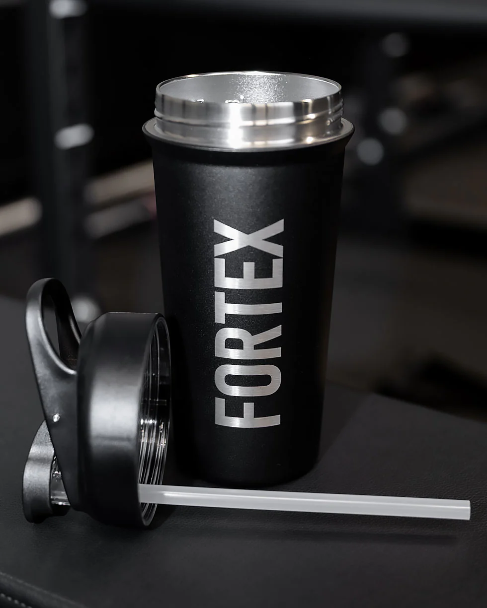 Stainless Steel 2-in-1 Shaker - Black - Image 4