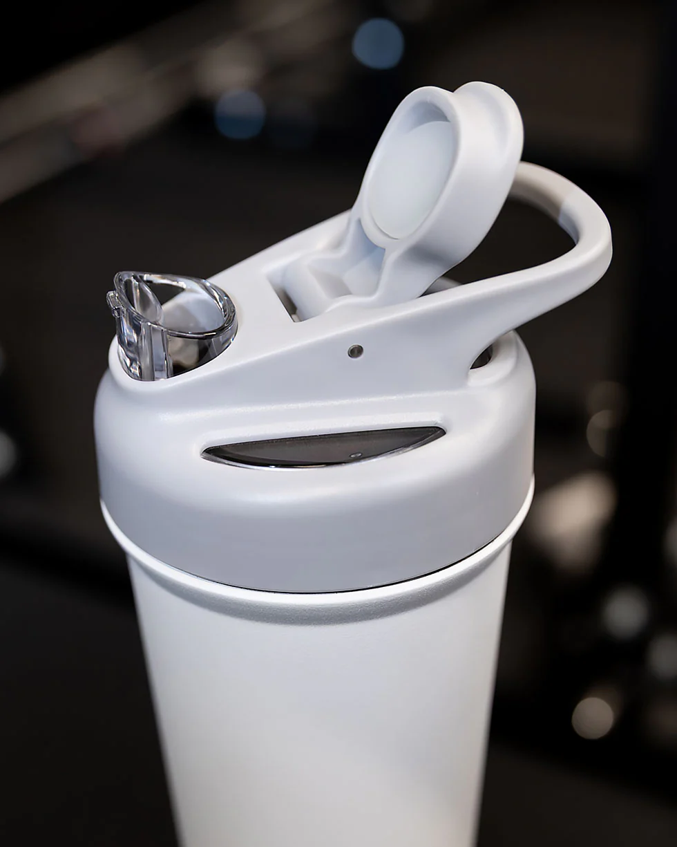 Stainless Steel 2-in-1 Shaker - White - Image 3